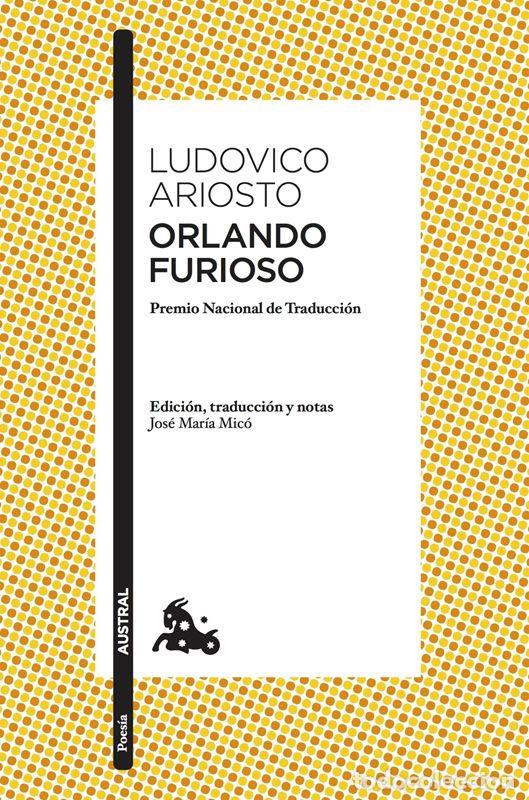 Libros de segunda mano: Orlando furioso. - Ariosto, Ludovico.