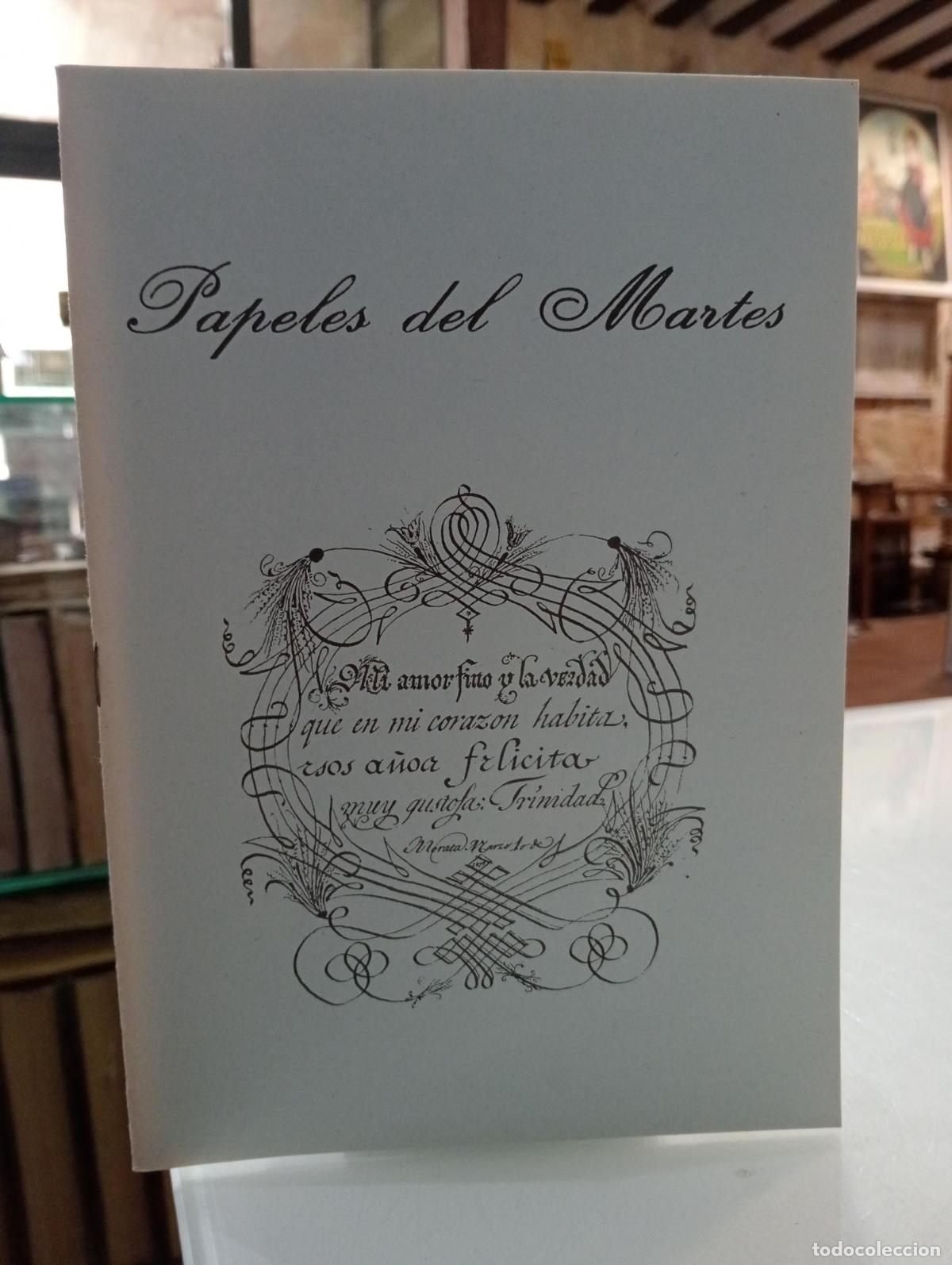 Libros de segunda mano: Papeles del martes, Revista de poes&iacute;a N&ordm;10 -