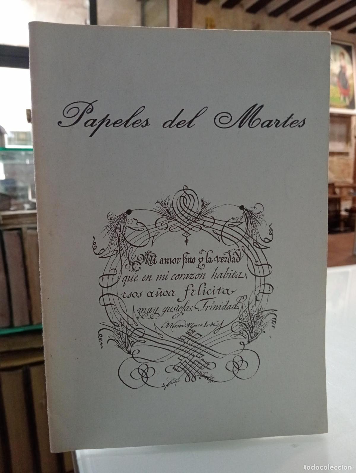 Libros de segunda mano: Papeles del martes, Revista de poes&iacute;a N&ordm;10 -