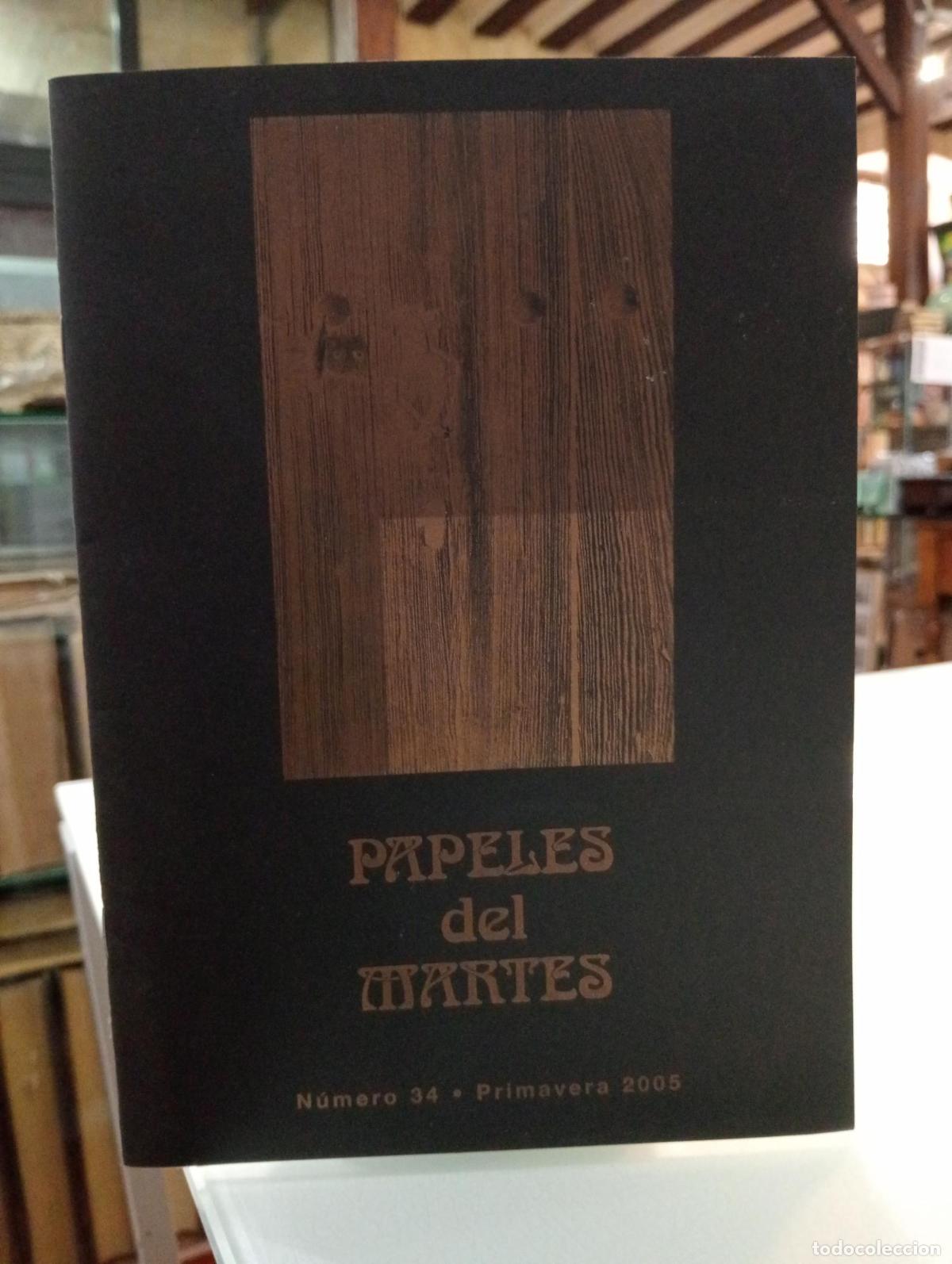 Libros de segunda mano: Papeles del martes, Revista de poes&iacute;a N&ordm;34 -