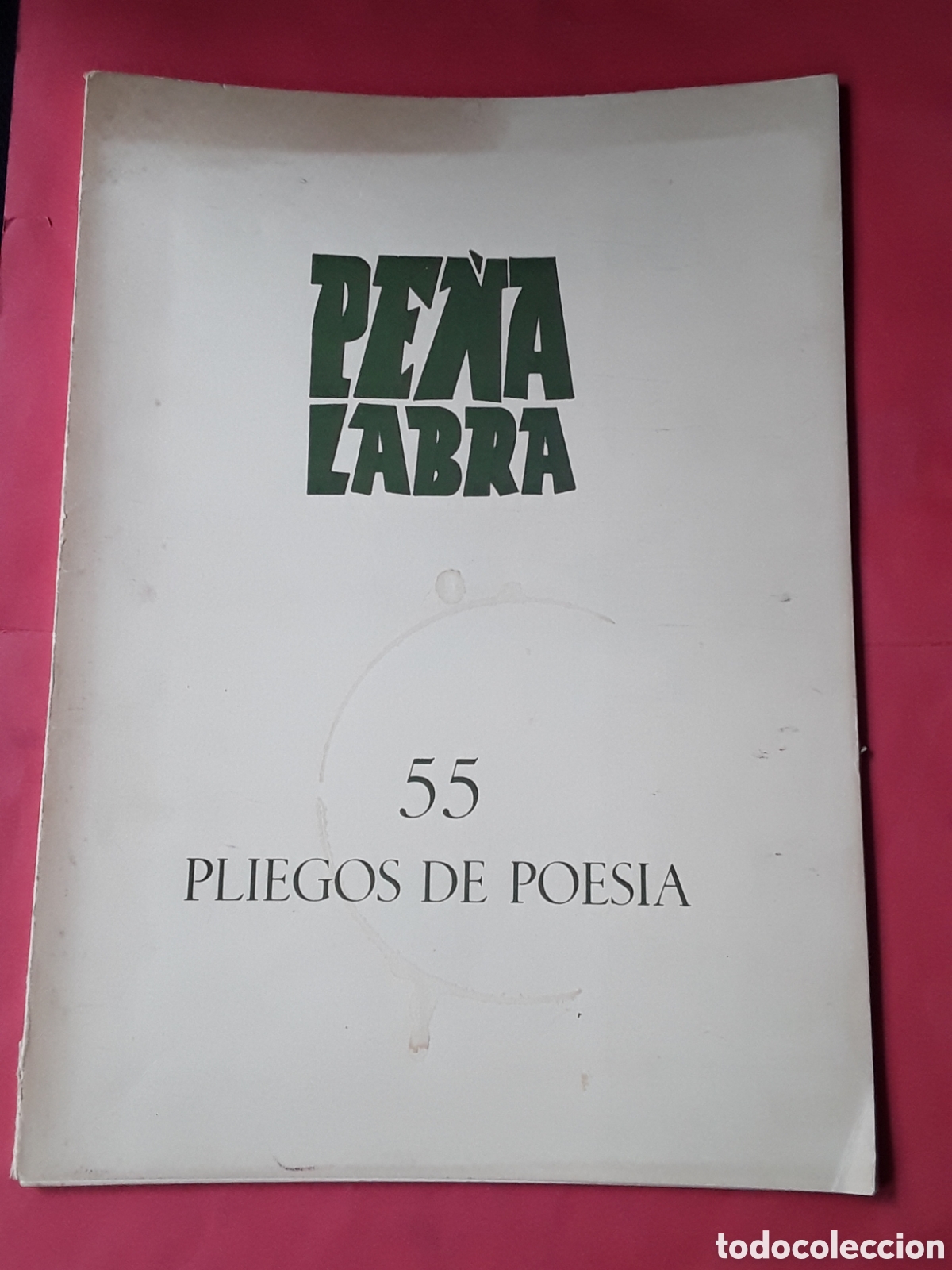 Libros de segunda mano: PLIEGOS DE POESIA PE&Ntilde;A LABRA N&ordm;55.VERANO 1985.ROSALIA DE CASTRO