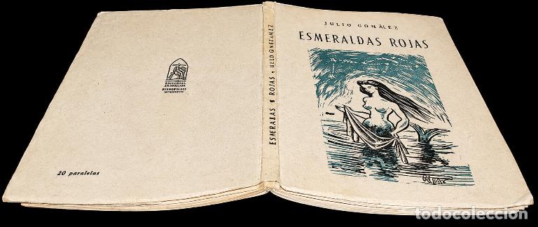 Libros de segunda mano: M3146 - ESMERALDAS ROTAS. LIBRO DE POESIA. JULIO GANZO. [FAMOSO AJEDRECISTA ESPA&Ntilde;OL]. AJEDREZ.