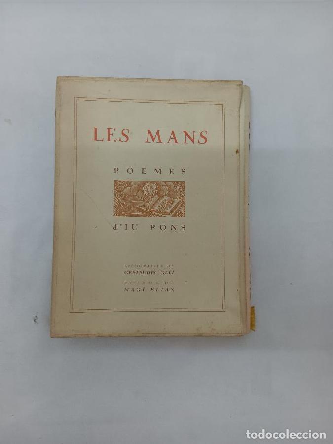 Libros de segunda mano: LES MANS POEMES 6469