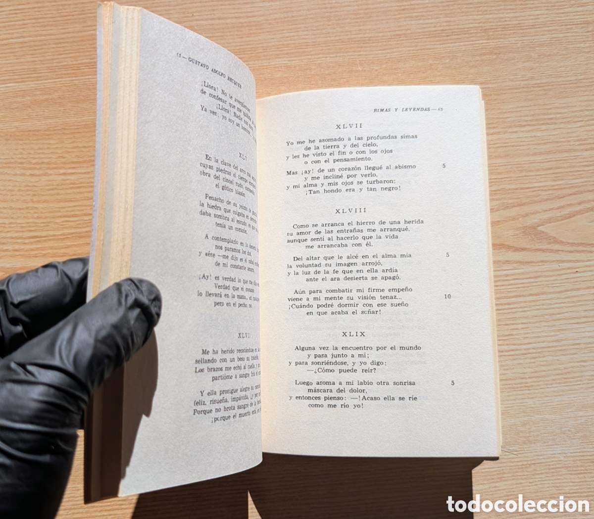 Libros de segunda mano: Rimas y Leyendas - G.A. B&eacute;cquer - Cl&aacute;sicos Ebro - Foto 5