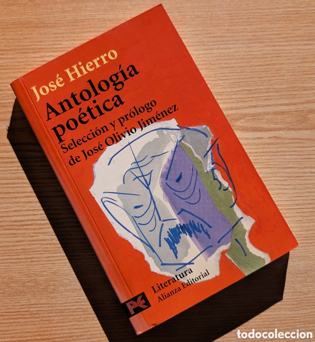 Libros de segunda mano: Antolog&iacute;a Po&eacute;tica - Jos&eacute; Hierro - Alianza Editorial (Bolsillo) -