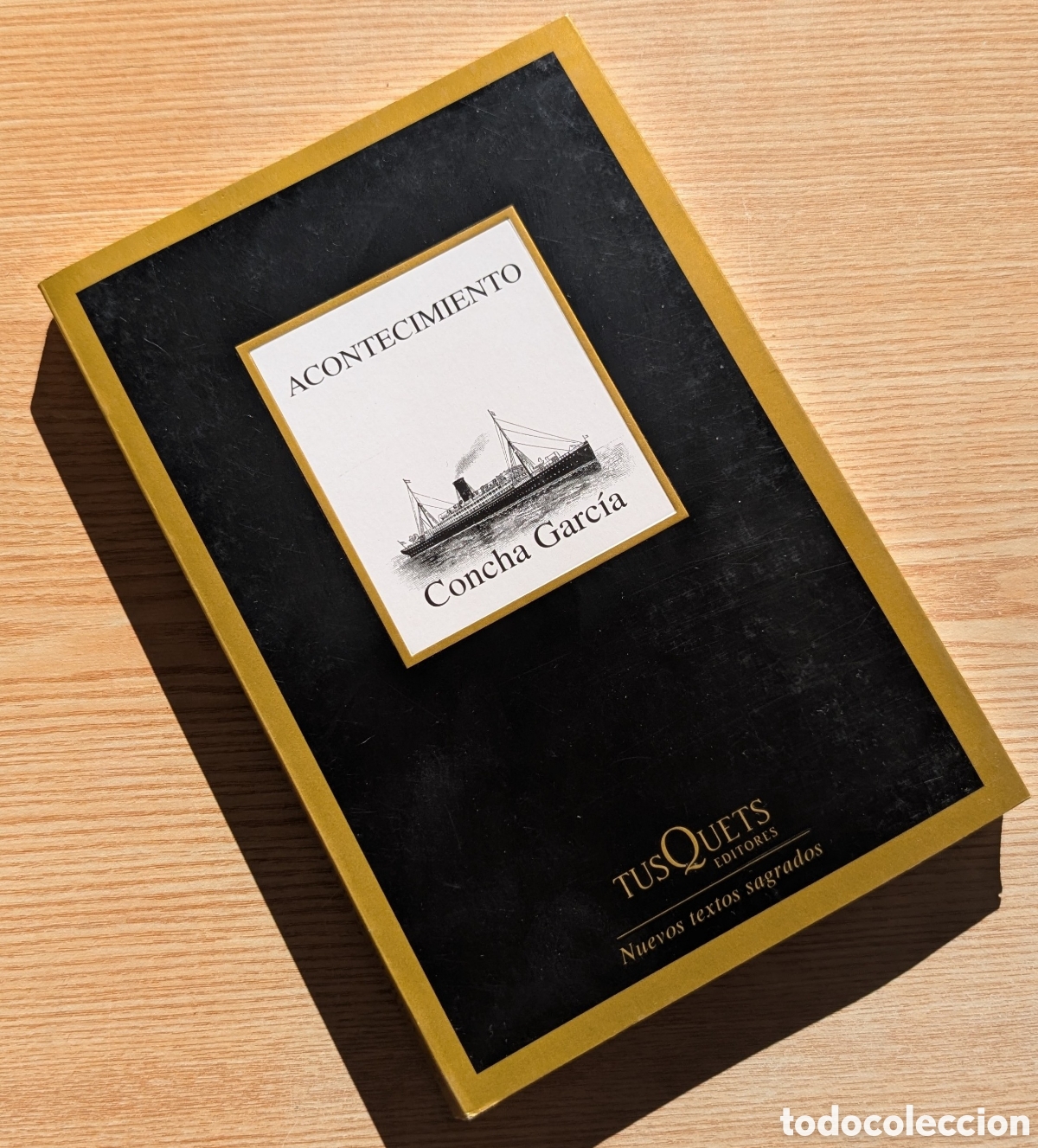 Libros de segunda mano: Libro Acontecimiento - Concha Garc&iacute;a - 1&ordf; Edici&oacute;n 2008 - Tusquets (Colecci&oacute;n Marginales)