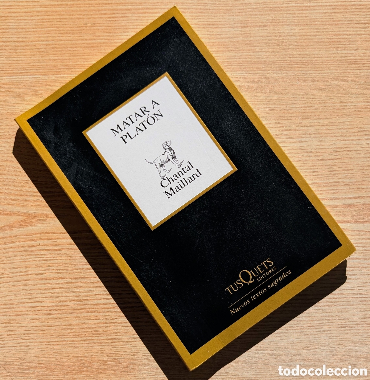 Libros de segunda mano: Matar a Plat&oacute;n (seguido de Escribir) - Chantal Maillard - 3&ordf; Edici&oacute;n 2007 - Tusquets