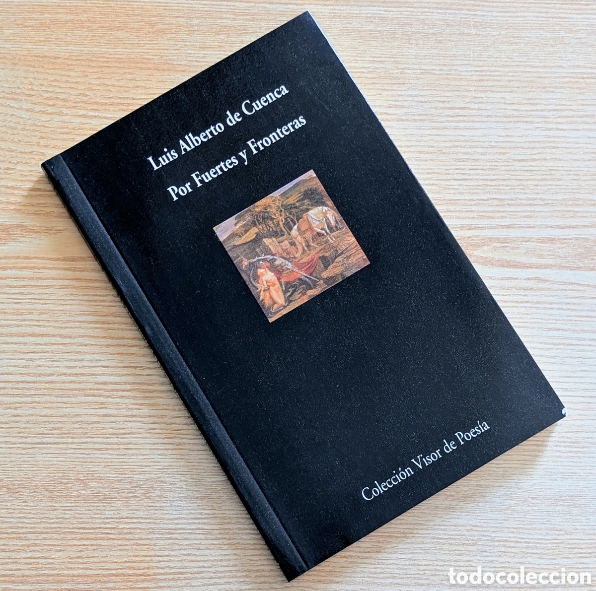 Libros de segunda mano: Libro Por Fuertes y Fronteras - Luis Alberto de Cuenca - 1&ordf; Edici&oacute;n 1996 - Colecci&oacute;n Visor de Poes&iacute;a