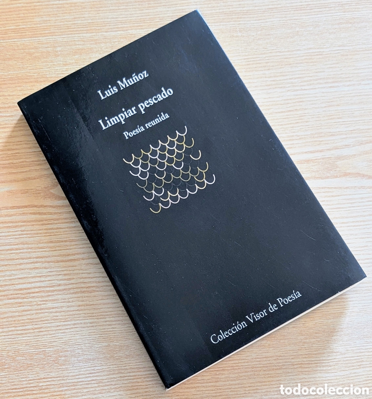 Libros de segunda mano: Libro Limpiar Pescado (Poes&iacute;a Reunida) - Luis Mu&ntilde;oz - 1&ordf; Edici&oacute;n 2005 - Colecci&oacute;n Visor de Poes&iacute;a (N