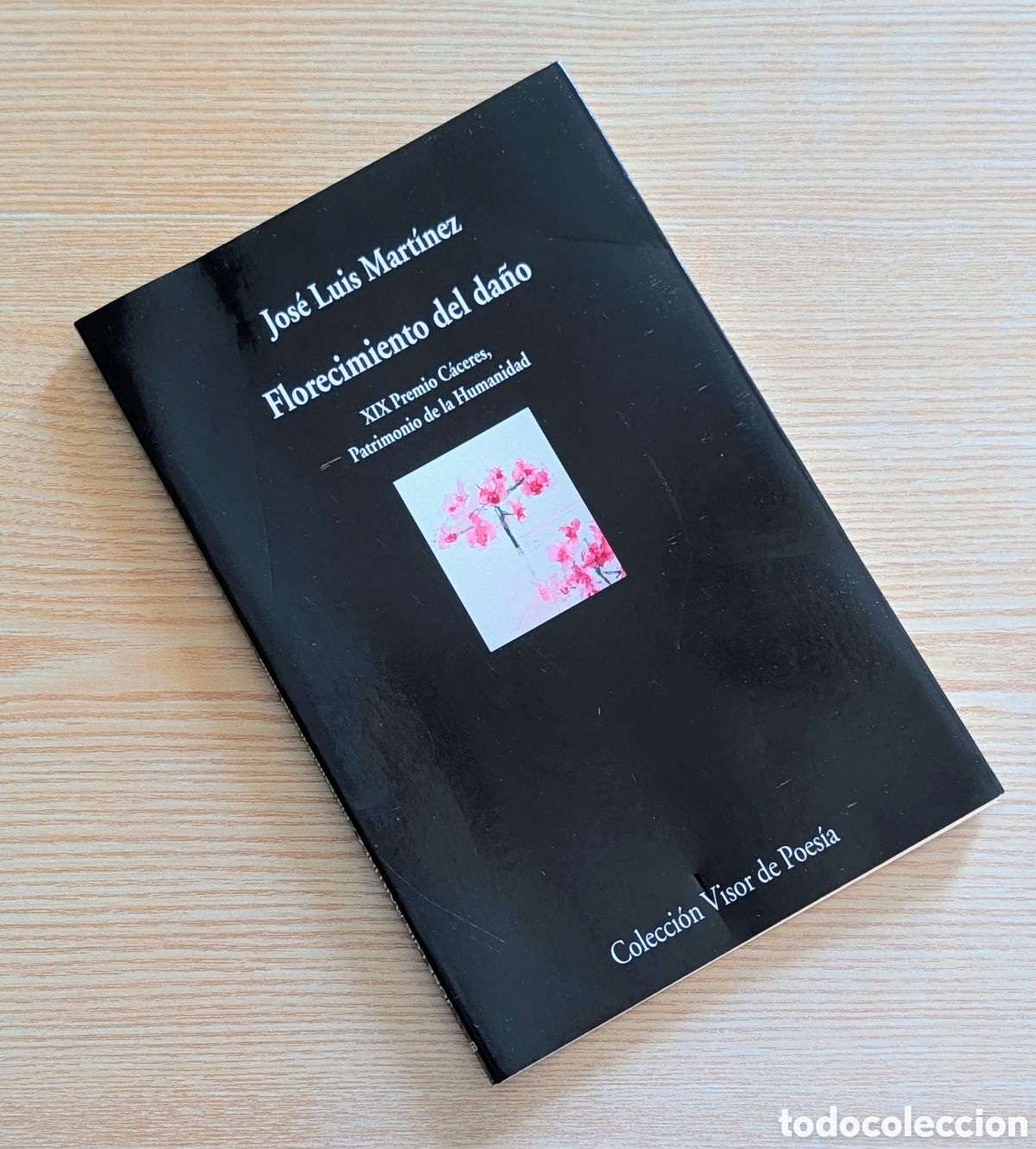 Libros de segunda mano: Libro Florecimiento del Da&ntilde;o - Jos&eacute; Luis Mart&iacute;nez - XIX Premio C&aacute;ceres 2007 - Visor (N&ordm; 663) -