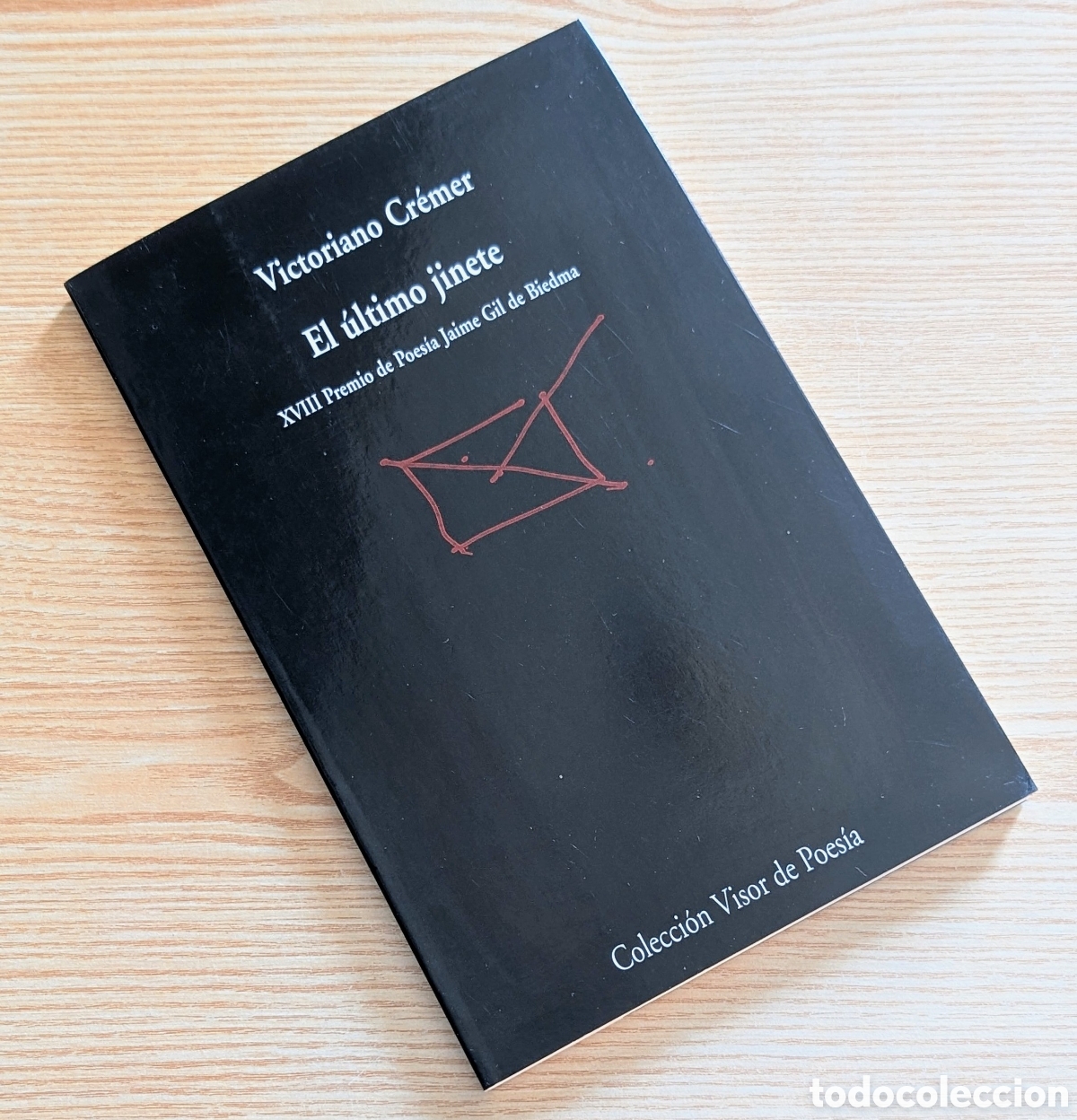 Libros de segunda mano: Libro El &Uacute;ltimo Jinete - Victoriano Cr&eacute;mer - Premio Gil de Biedma 2008 - Visor de Poes&iacute;a (N&ordm; 703) -