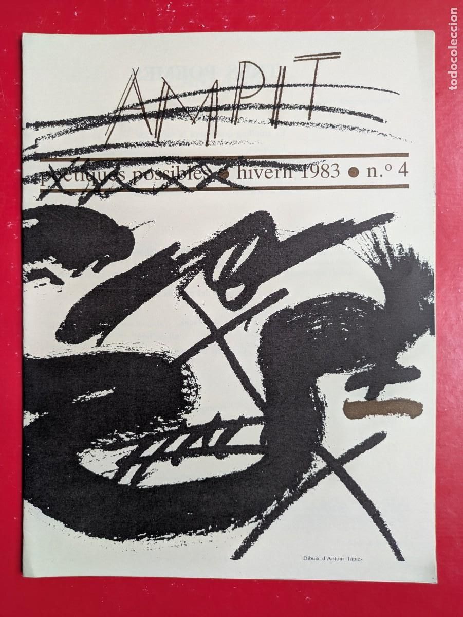 Libros de segunda mano: REVISTA AMPIT - po&egrave;tiques possibles n. 04 Hivern 1983 Barcelona