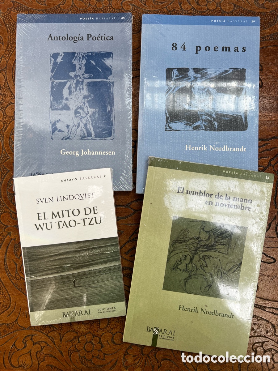 Libros de segunda mano: Lote 4 Libros Editorial BASSARAI (Nordbrandt / Lindqvist / Johannesen) - Nuevos precintados