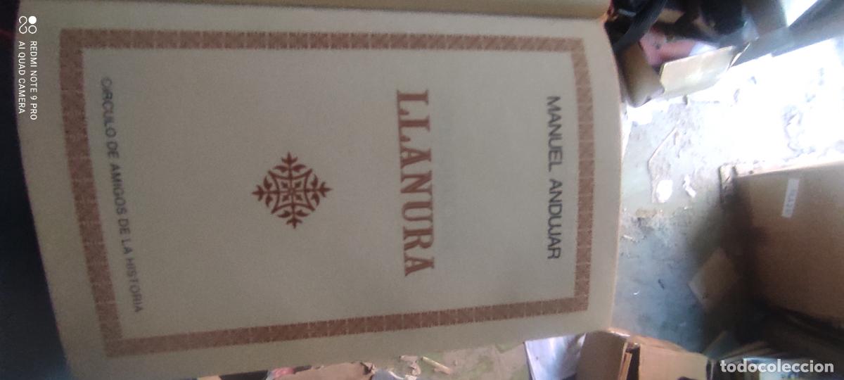Libros de segunda mano: Llanura de Manuel Andujar