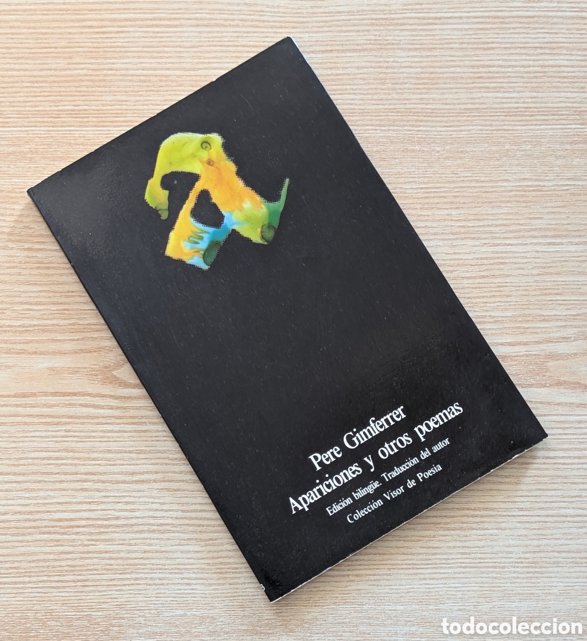 Libros de segunda mano: Apariciones y otros poemas - P&eacute;rez Gimferrer - Colecci&oacute;n Visor de Poes&iacute;a - Edici&oacute;n Biling&uuml;e de 1982