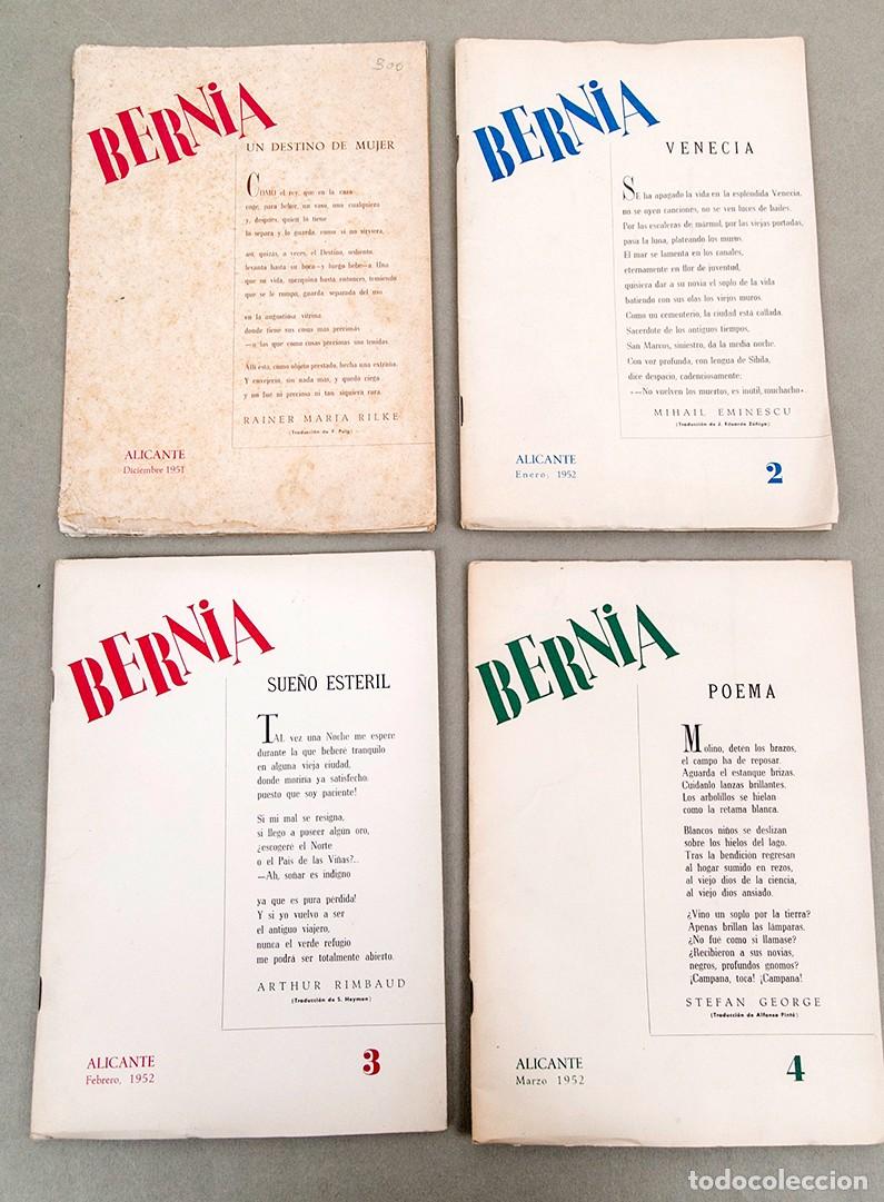 Libros de segunda mano: BERNIA - COMPLETA - 1951-52