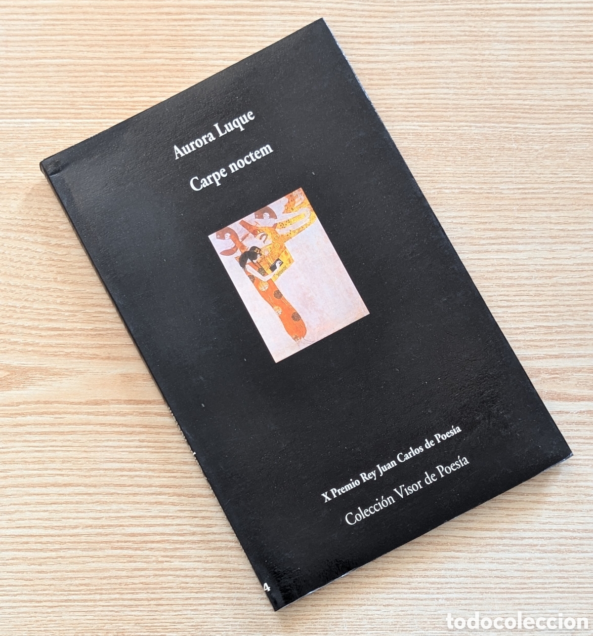 Libros de segunda mano: Carpe noctem - Aurora Luque - Colecci&oacute;n Visor de Poes&iacute;a - edici&oacute;n 1994