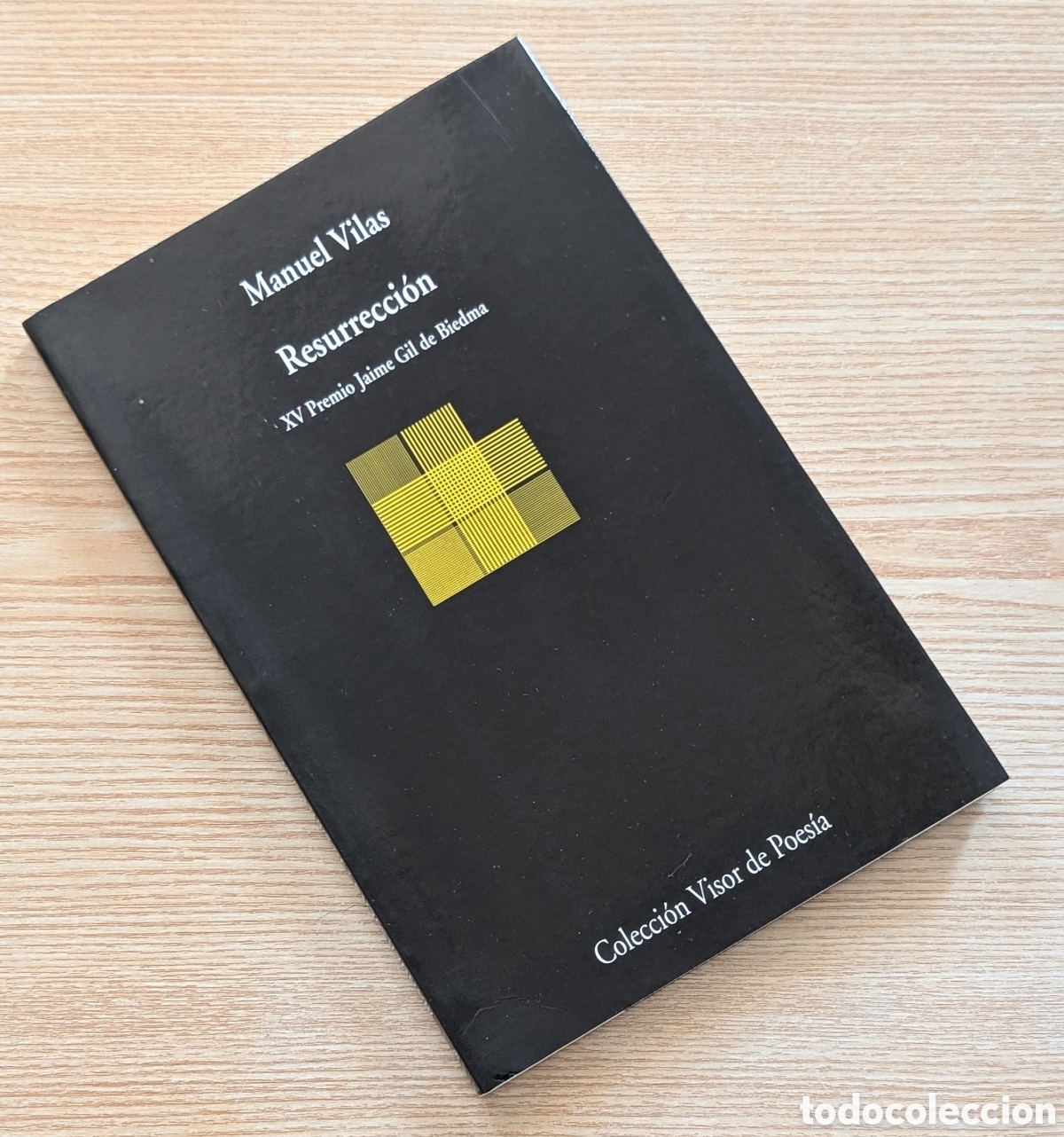 Libros de segunda mano: Manuel Vilas - Resurrecci&oacute;n - Colecci&oacute;n Visor de Poes&iacute;a - Edici&oacute;n 2005