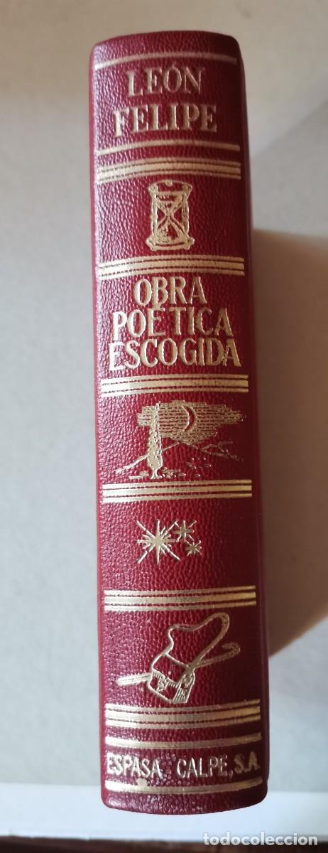 Libros de segunda mano: Le&oacute;n Felipe. Obra po&eacute;tica escogida