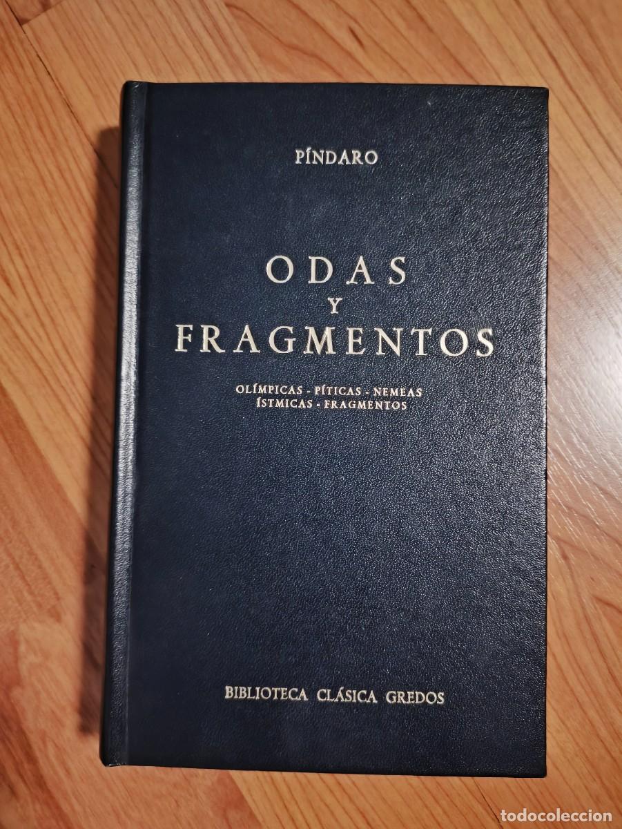 Libros de segunda mano: Odas y fragmentos - P&iacute;ndaro