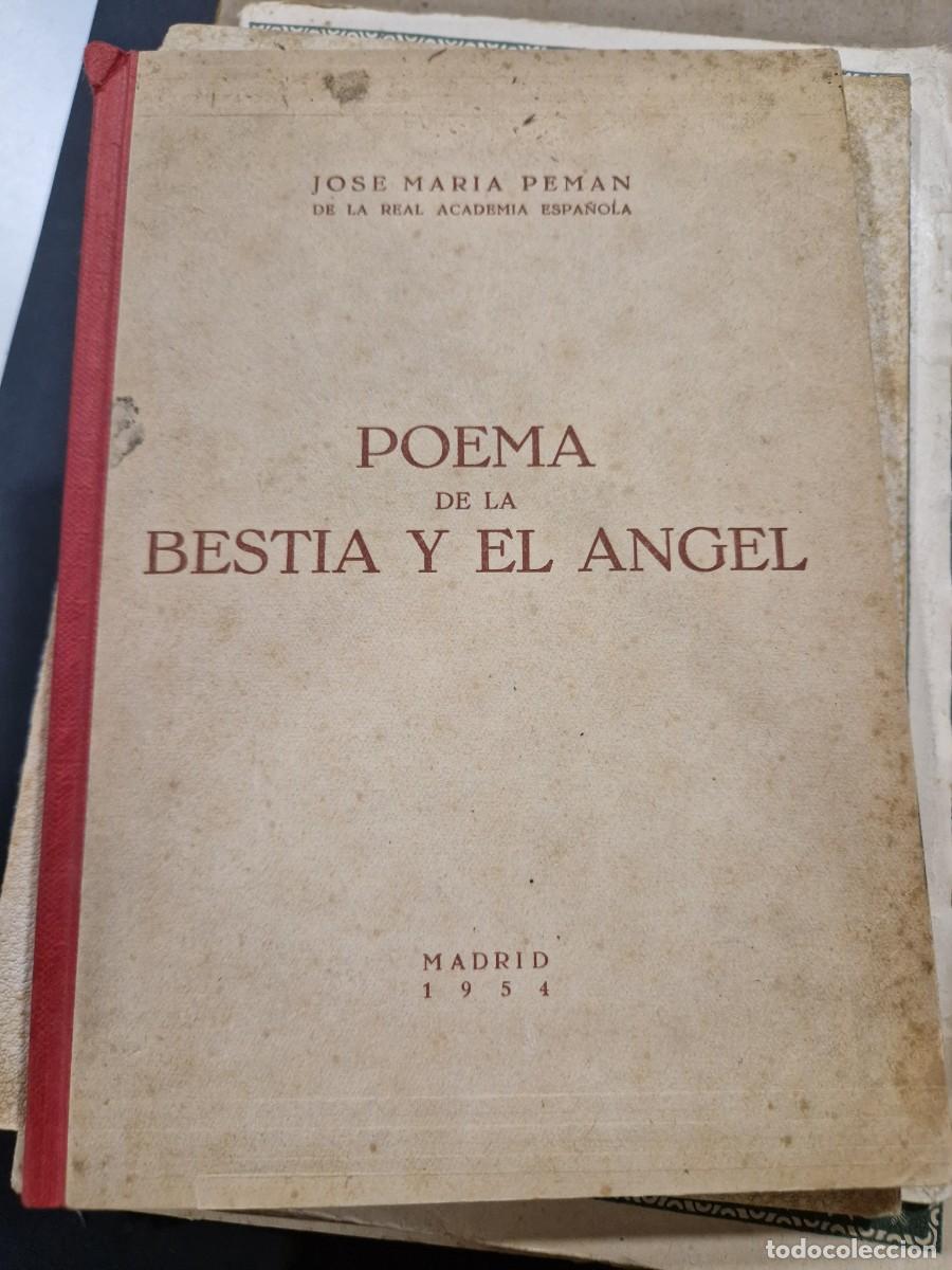 Libros de segunda mano: Poema de la Bestia y el Angel Pem&aacute;n, Jos&eacute; Mar&iacute;a