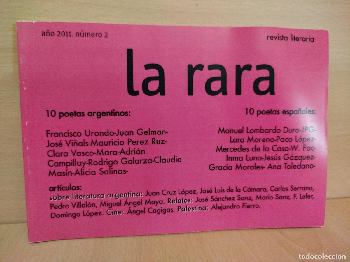 Libros de segunda mano: La rara. Revista literaria, N&ordm;2 -
