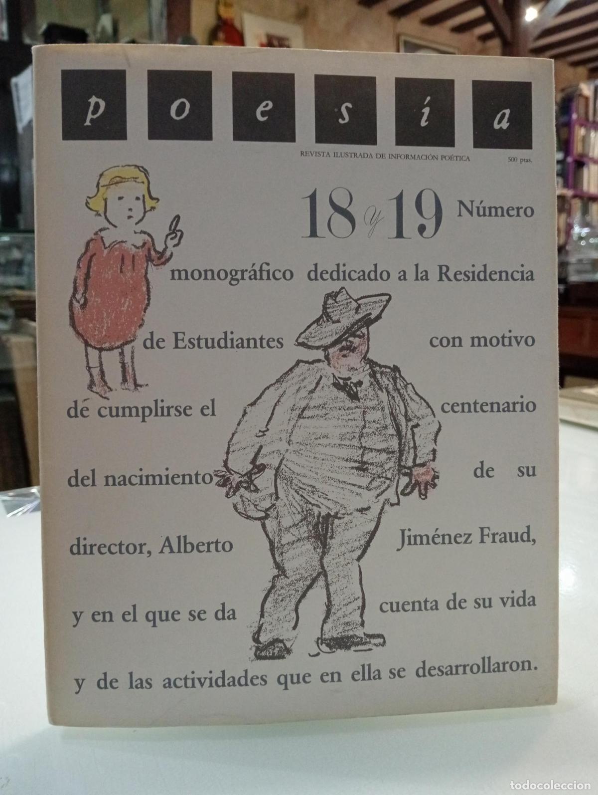 Libros de segunda mano: Poes&iacute;a. Revista Ilustrada de Informaci&oacute;n Po&eacute;tica. N&ordm;18-19 -