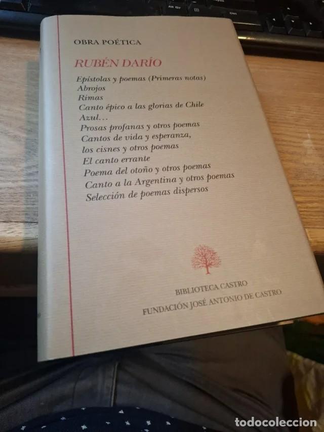 Libros de segunda mano: Libro: Obra po&eacute;tica. Rub&eacute;n Dar&iacute;o. Biblioteca Castro
