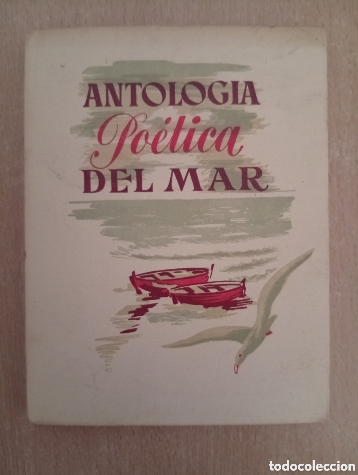 Libros de segunda mano: ANTOLOG&Iacute;A PO&Eacute;TICA DEL MAR