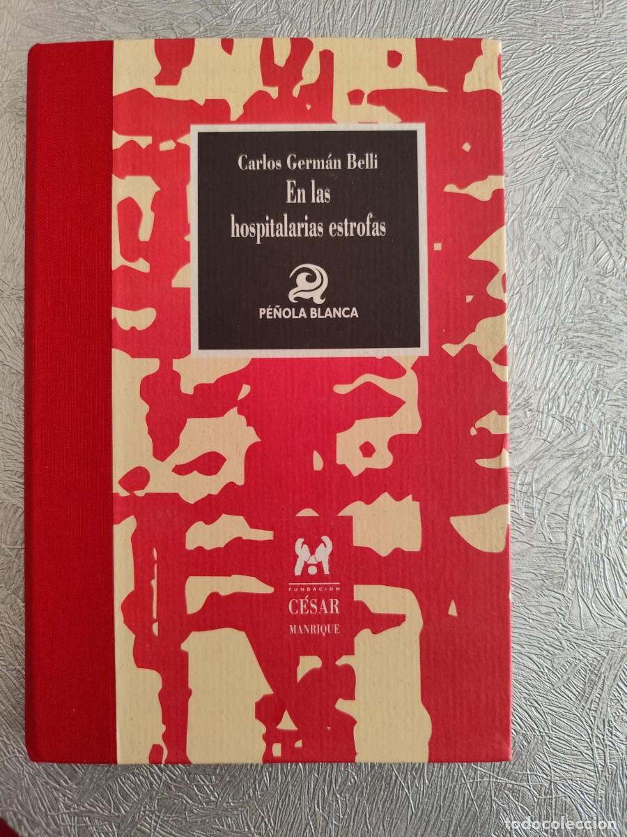 Libros de segunda mano: En las hospitalarias estrofas. Carlos Germ&aacute;n Belli. Poes&iacute;a