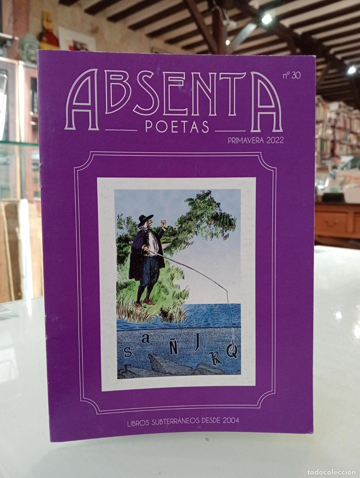 Libros de segunda mano: Absenta Poetas, N&ordm;30 - - Foto 1