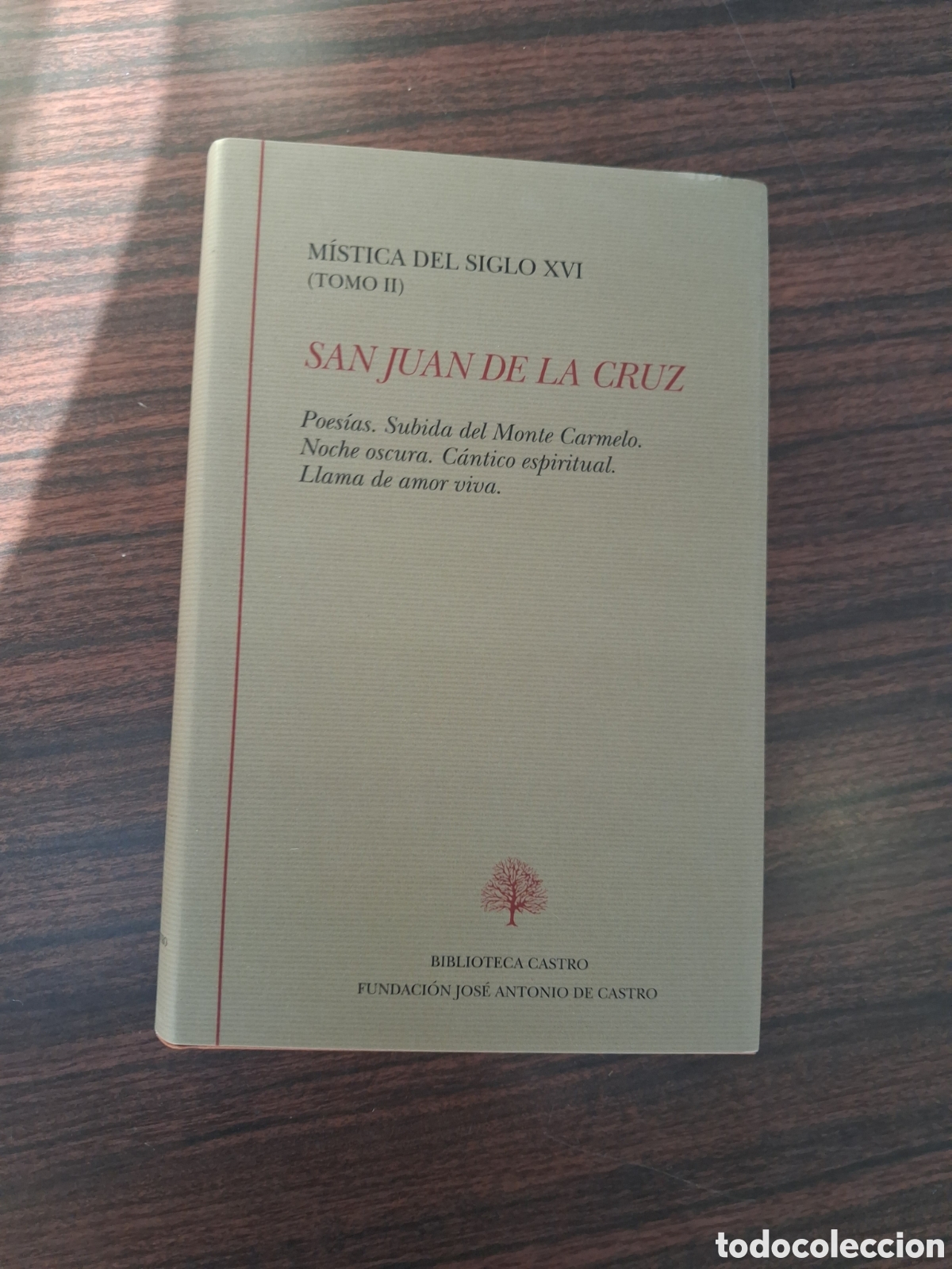 Libros de segunda mano: M&iacute;stica. Tomo II. San Juan de la Cruz. Biblioteca Castro
