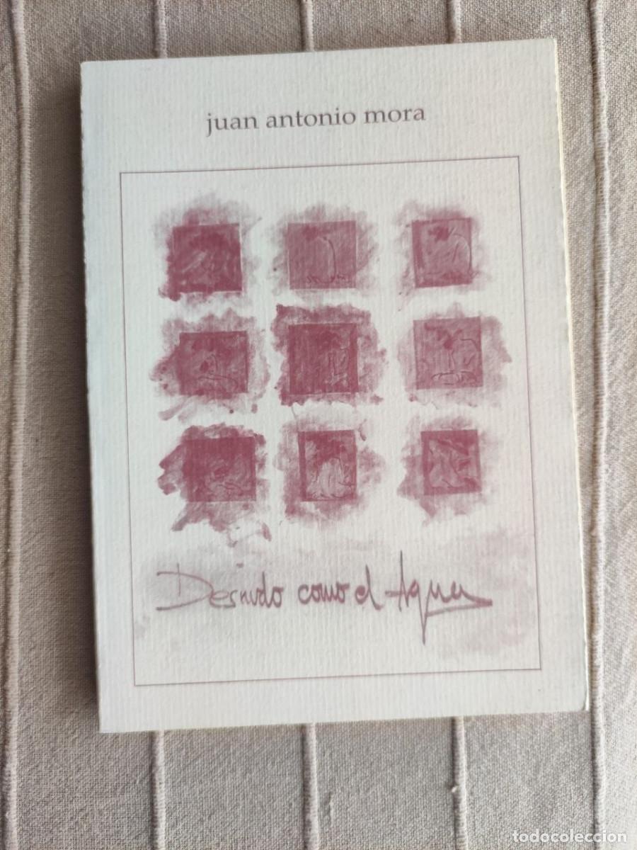 Libros de segunda mano: DESNUDO COMO EL AGUA - Juan Antonio Mora