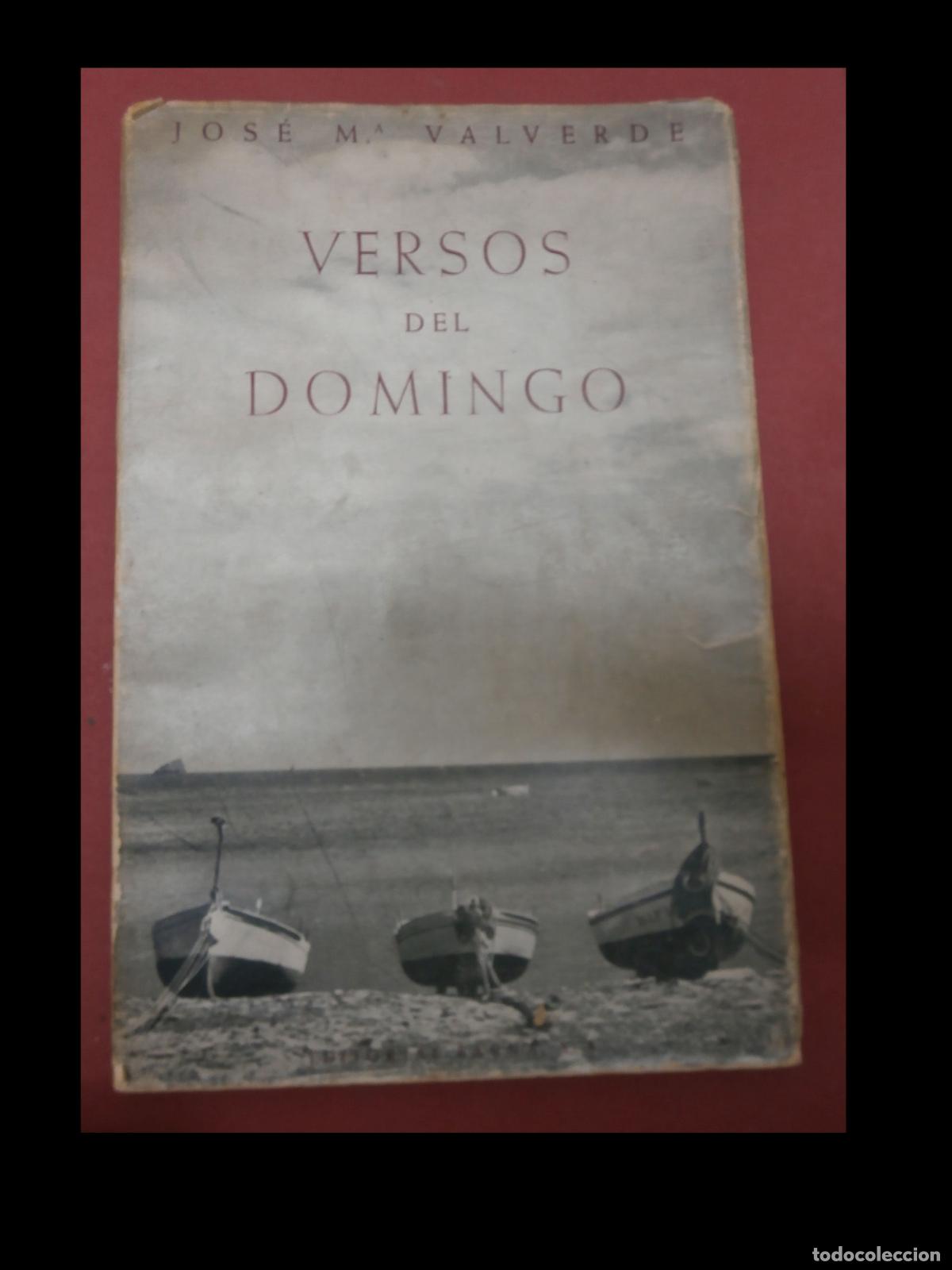 Libros de segunda mano: Versos del domingo. Jose Maria Valverde - Foto 7