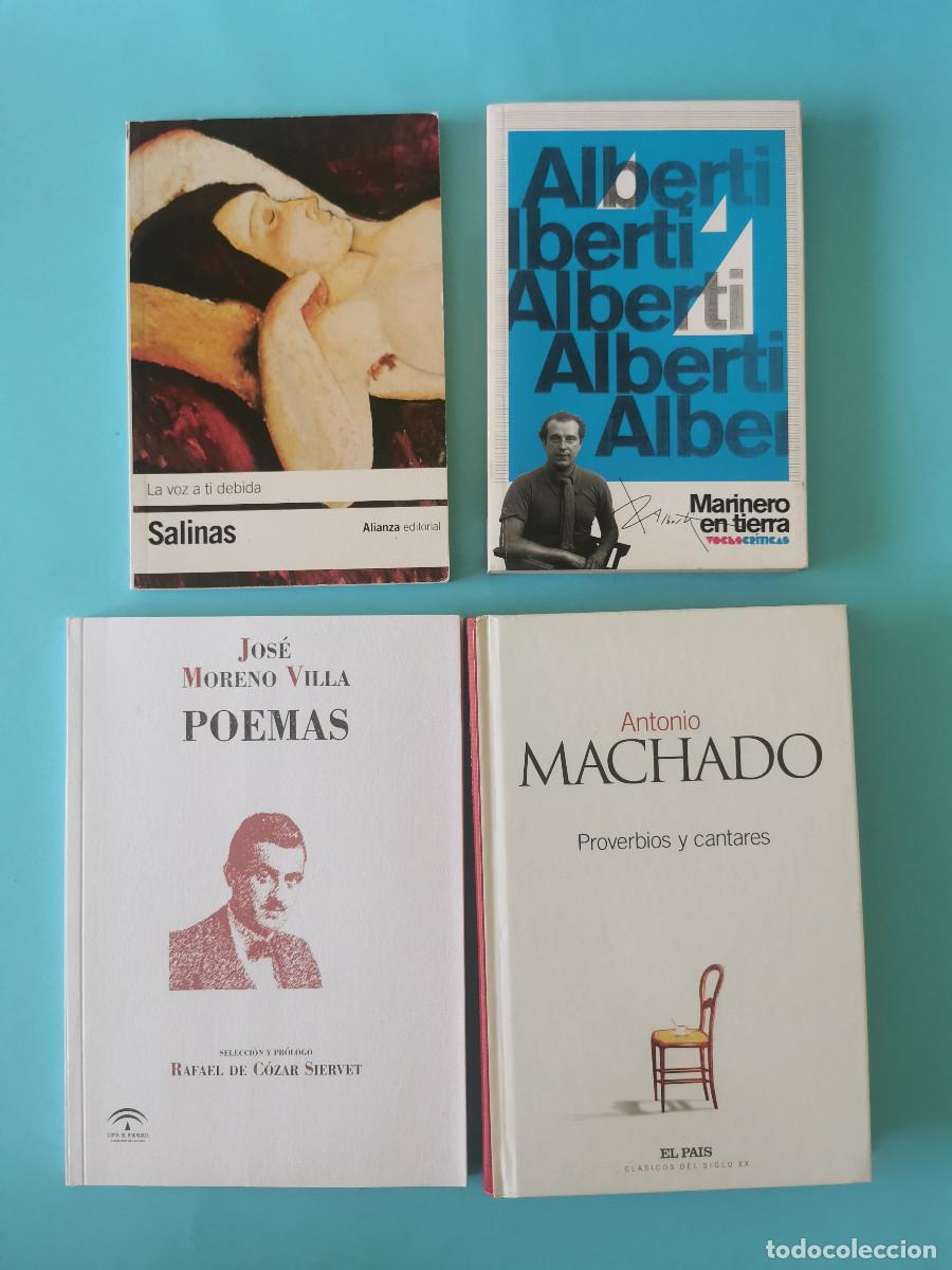 Libros de segunda mano: La voz a ti debida Pedro Salinas. Marinero en Tierra Rafael Alberti. Proverbios y cantares Machado