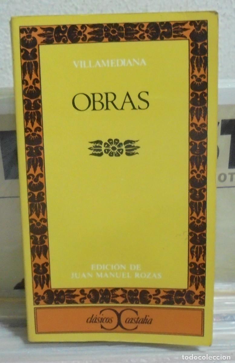 Libros de segunda mano: Obras. Villamediana. Edici&oacute;n de Juan Manuel Rozas