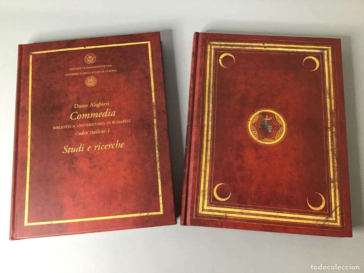 Libros de segunda mano: Dante - Divina Comedia - C&oacute;dice de Budapest - facs&iacute;mil numerado + comentario - Szeged 2006 - Foto 2