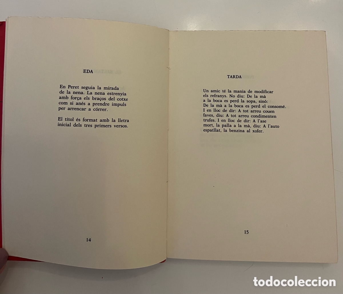 Libros de segunda mano: Libro Joan Brossa - El Saltamart&iacute; - Foto 3