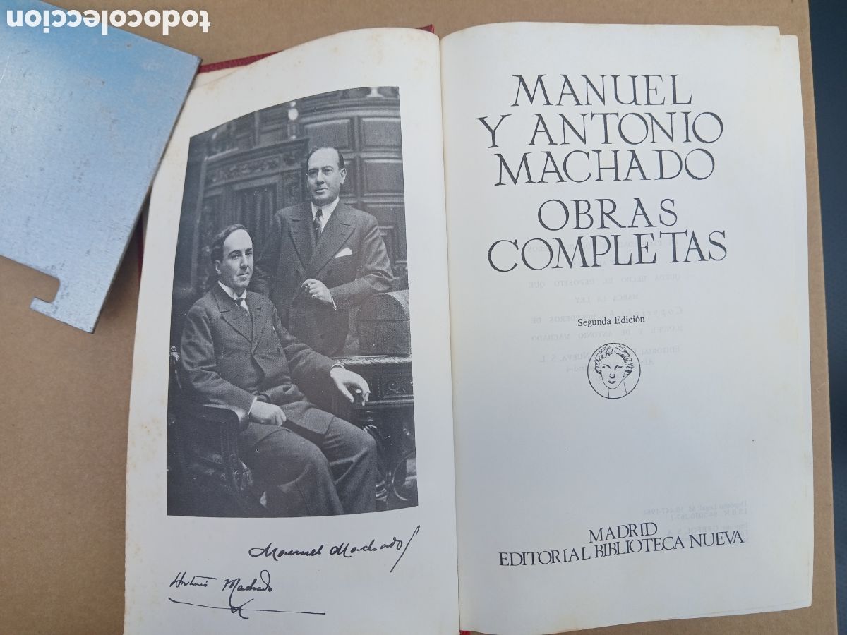 Libros de segunda mano: Obras Completas. Manuel y Antonio Machado. - Foto 4