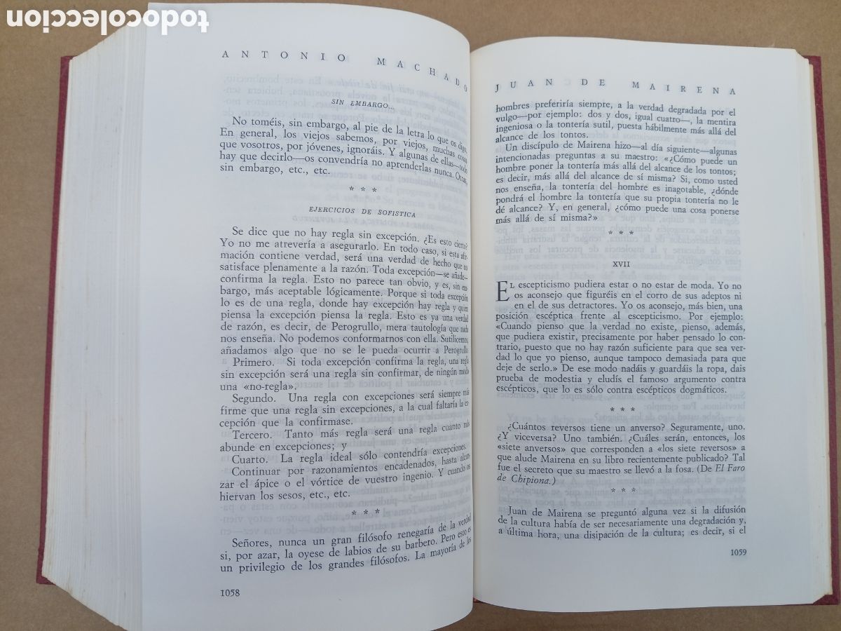 Libros de segunda mano: Obras Completas. Manuel y Antonio Machado. - Foto 6