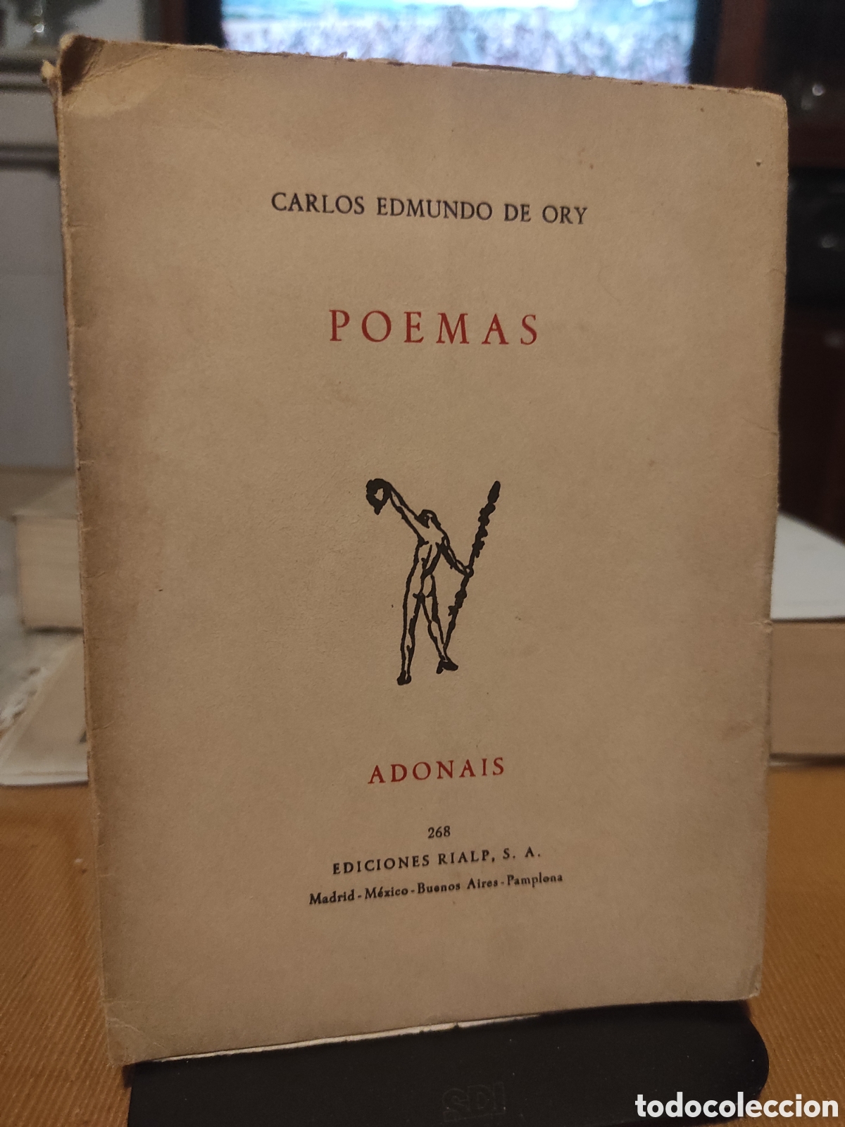 Libros de segunda mano: Carlos Edmundo de Ory. Poemas. Adonais, 1969
