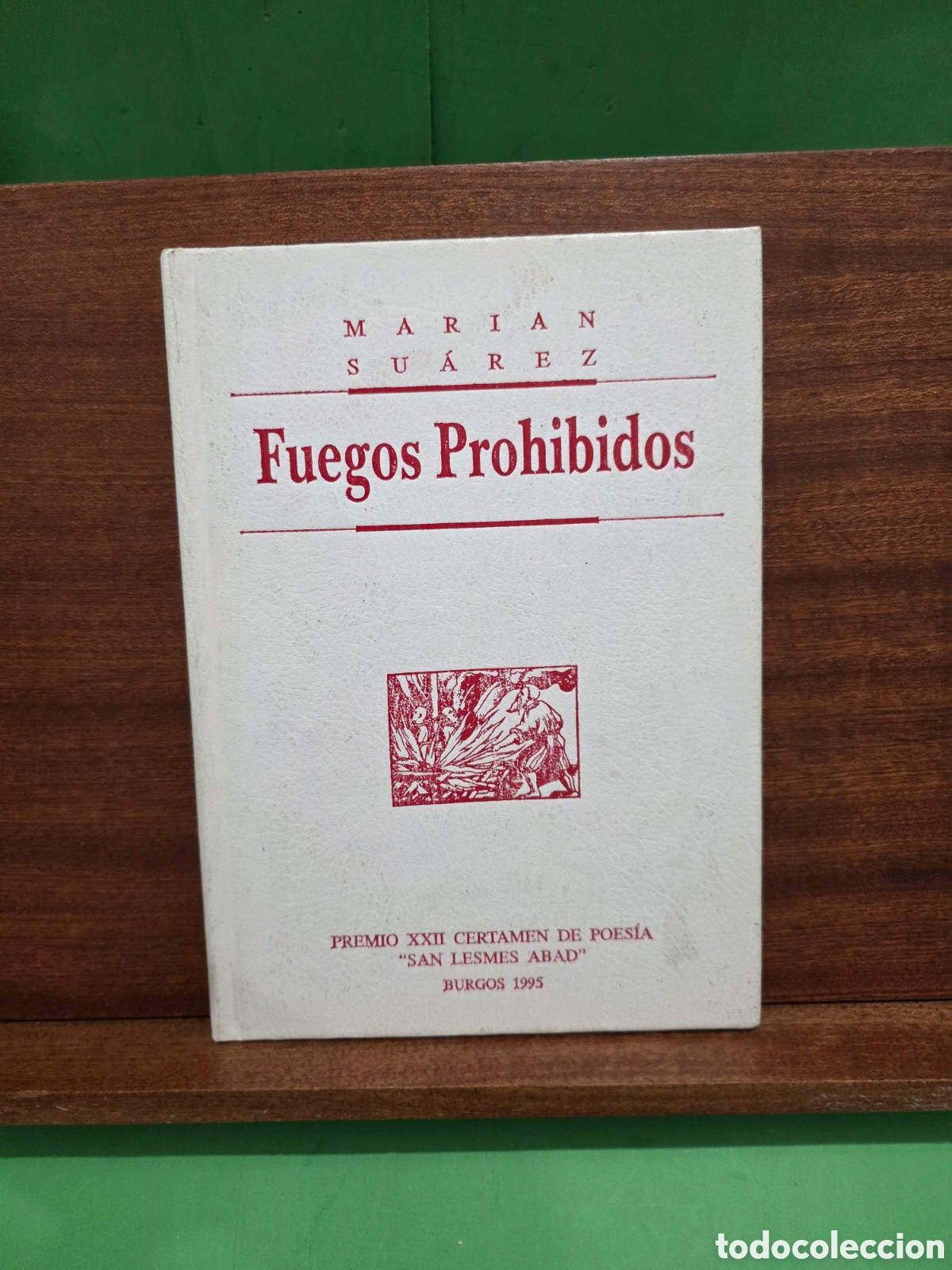 Libros de segunda mano: &rdquo;&rdquo;FUEGOS PROHIBIDOS&rdquo;&rdquo;...MARIAN SU&Agrave;REZ...PREMIO..XXII CERTAMEN DE POESIA &rdquo;SAN LESMES ABAD&rdquo;...1995....