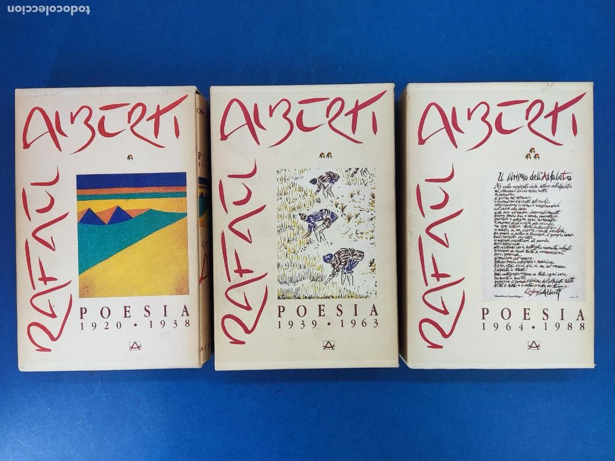 Libros de segunda mano: RAFAEL ALBERTI, OBRAS COMPLETAS / 1988. AGUILAR