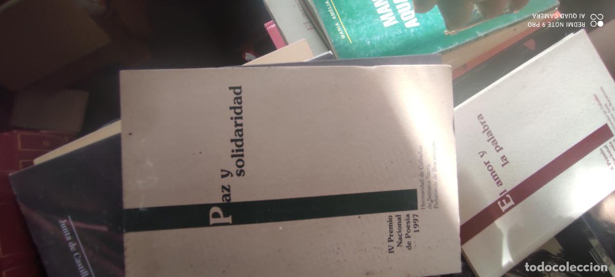 Libros de segunda mano: Paz y solidaridad. IV premio nacional de Poes&iacute;a