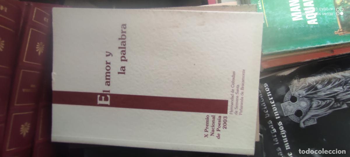 Libros de segunda mano: El amor y la palabra. X Premio nacional de poes&iacute;a