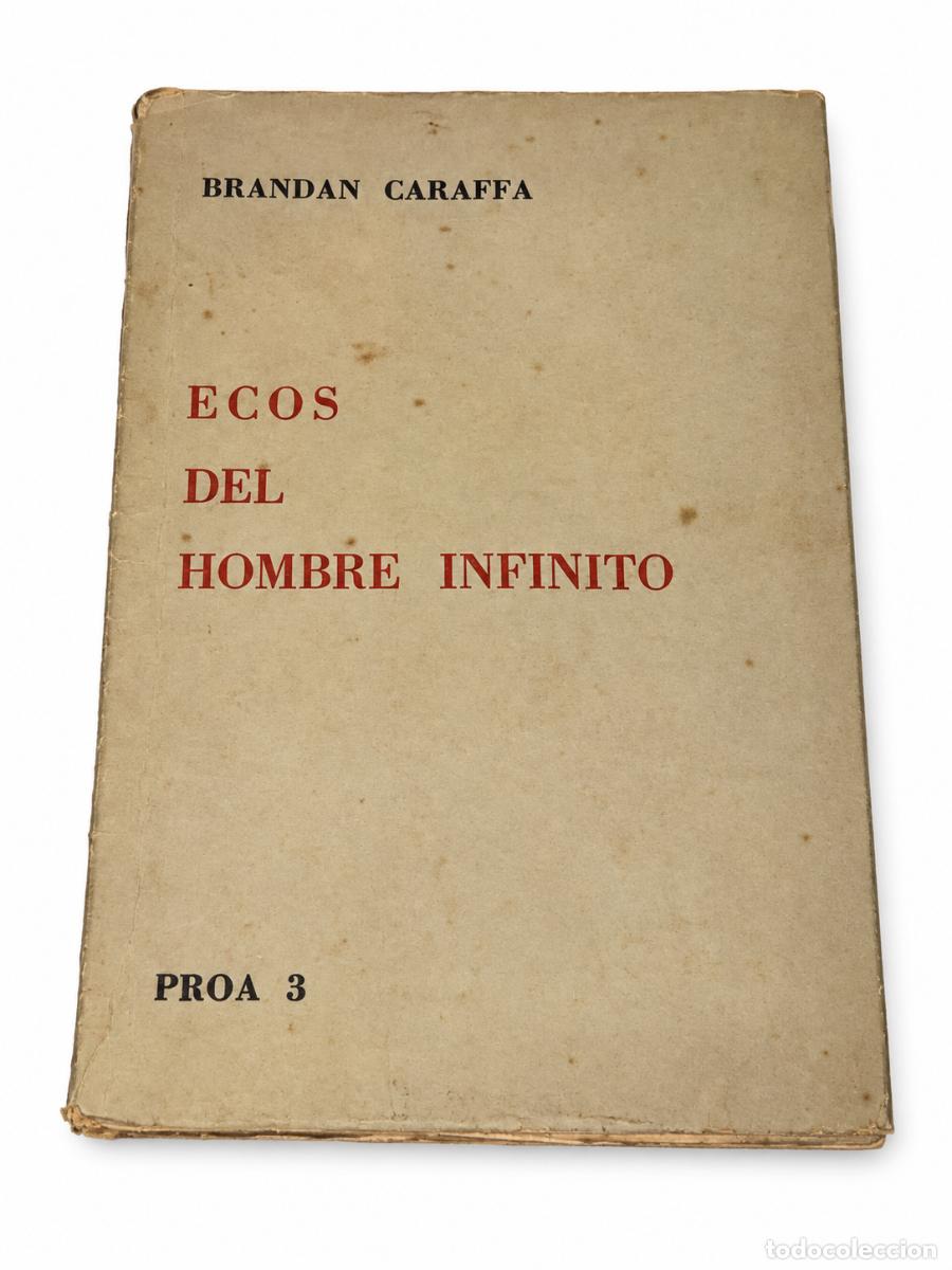 Libros de segunda mano: Ecos Del Hombre Infinito Brandan Caraffa Proa 3 Poesia LM