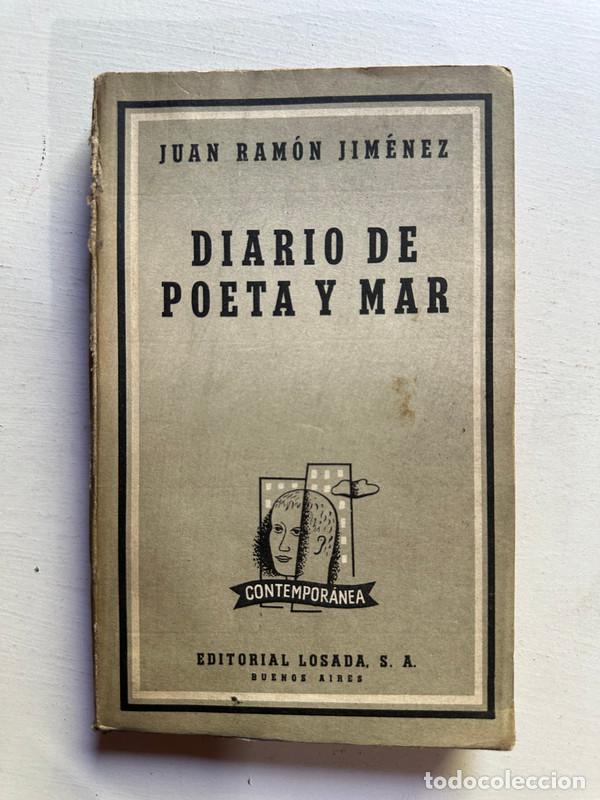 Livros em segunda m&atilde;o: Diario de poeta y mar - Jimenez Juan Ramon