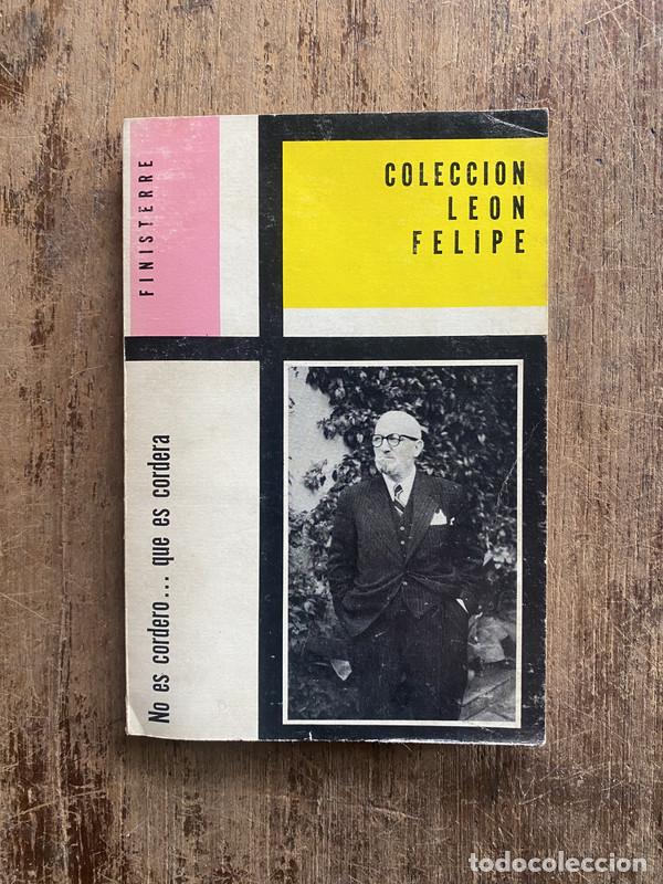 Second hand books: No es cordero que es cordera - Felipe, Leon