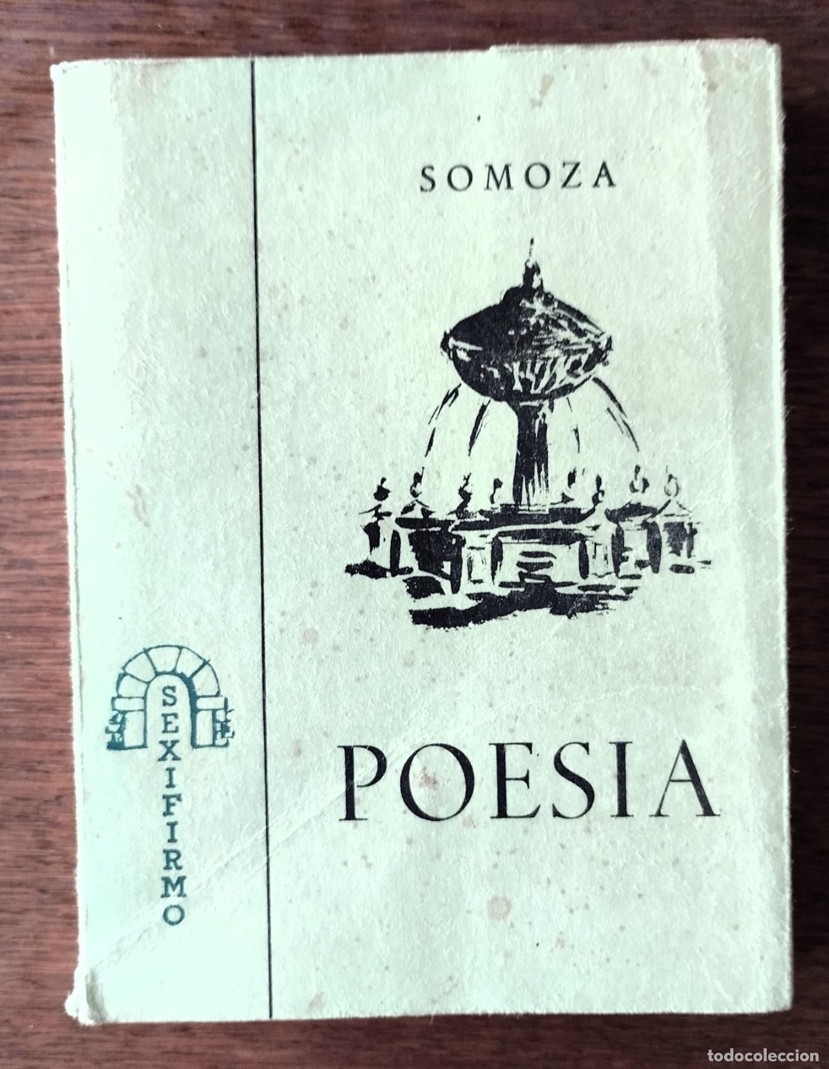 Libros de segunda mano: Jos&eacute; Somoza, Poes&iacute;a, Sexifirmo, Piedrahita, 1975, &Aacute;vila