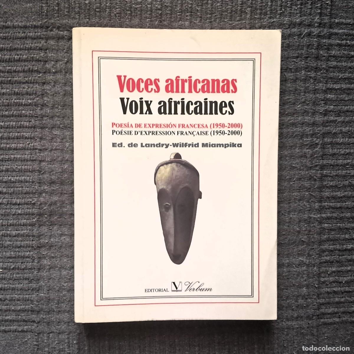 Libros de segunda mano: VOCES AFRICANAS - VOIX AFRICAINES - Selecci&oacute;n de LANDRY-WILFRID MIAMPIKA